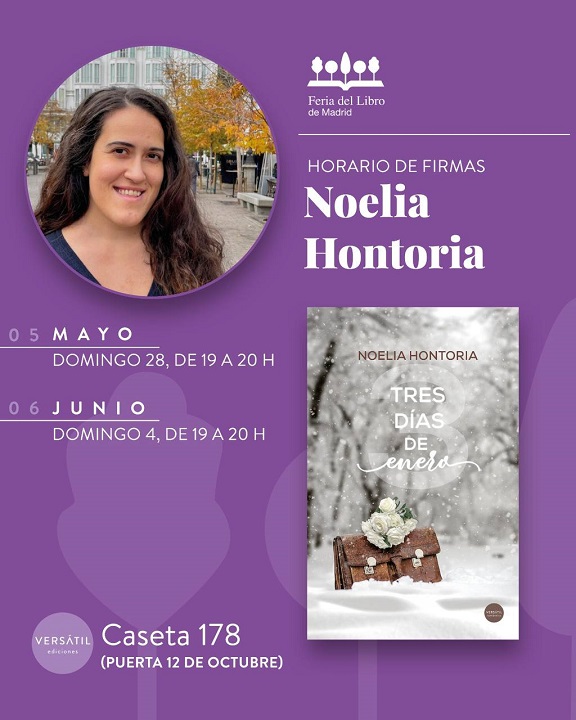 feria del libro de madrid 2023 noelia hontoria